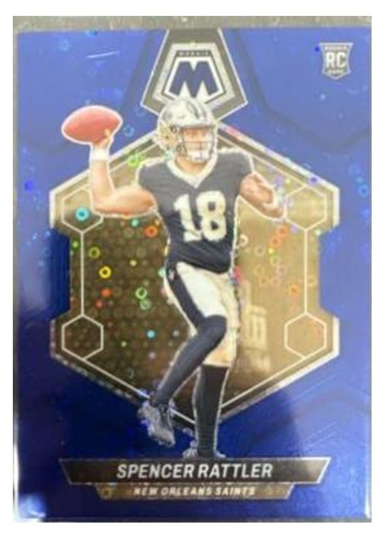 2024 Panini Mosaic Base Set Spencer Rattler #393 card