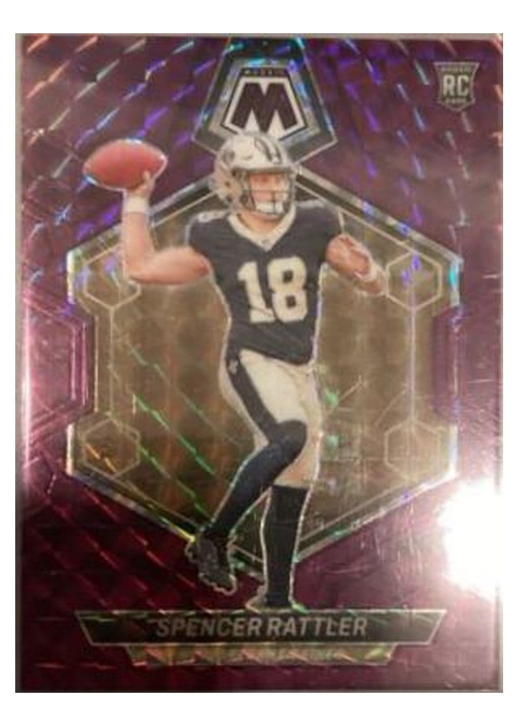 2024 Panini Mosaic Base Set Spencer Rattler #393 card