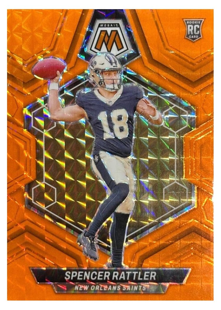 2024 Panini Mosaic Base Set Spencer Rattler #393 card
