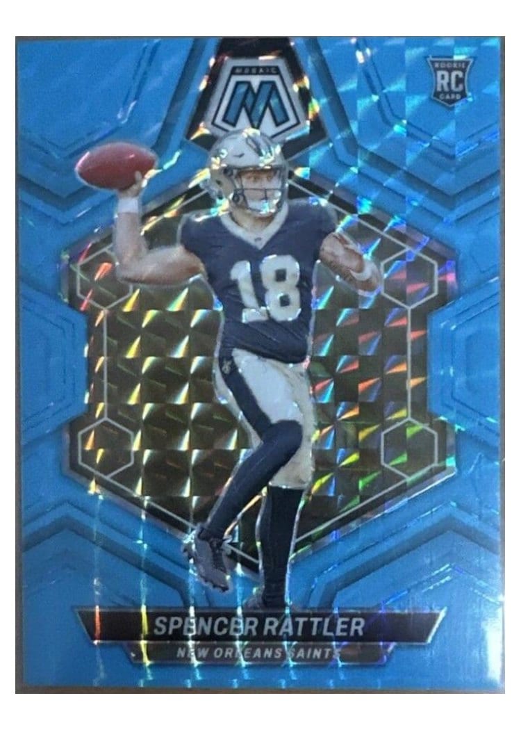 2024 Panini Mosaic Base Set Spencer Rattler #393 card