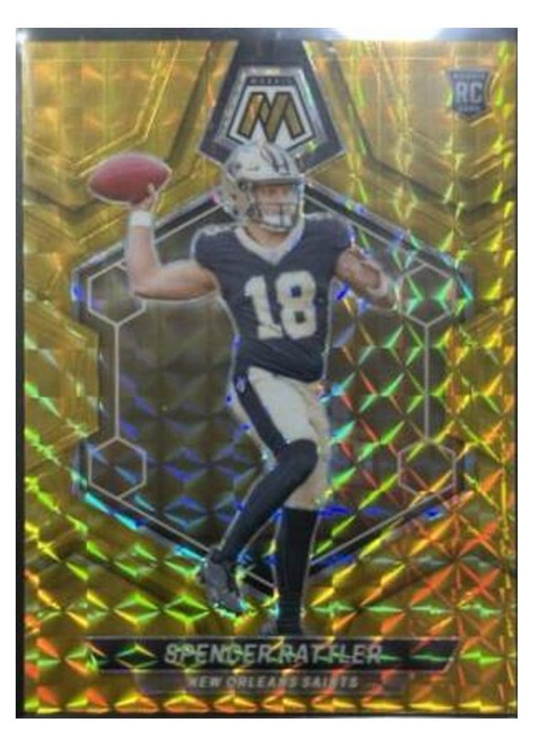 2024 Panini Mosaic Base Set Spencer Rattler #393 card