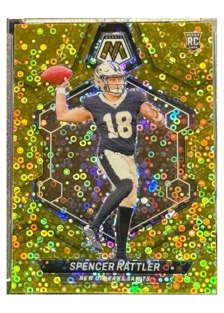 2024 Panini Mosaic Base Set Spencer Rattler #393 card
