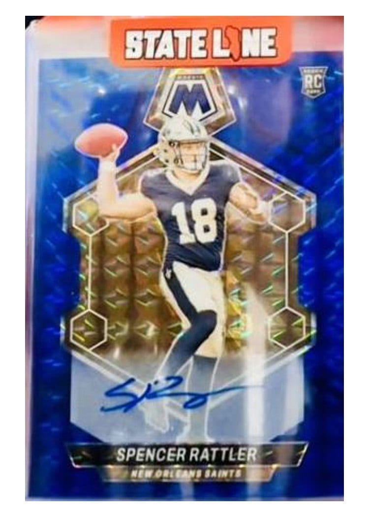 2024 Panini Mosaic Base Set Spencer Rattler #393 card