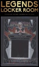 2024 Panini Obsidian Rookie Eruption Materials Spencer Rattler #43 card
