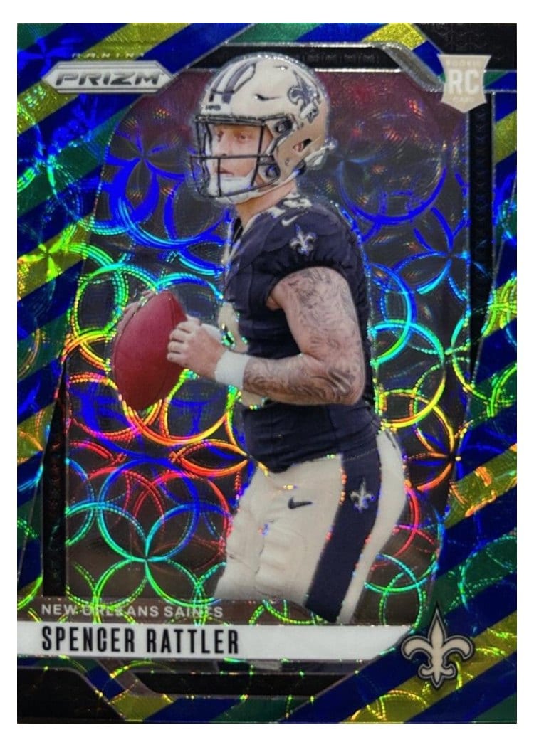 2024 Panini Prizm Base Set Spencer Rattler #388 card