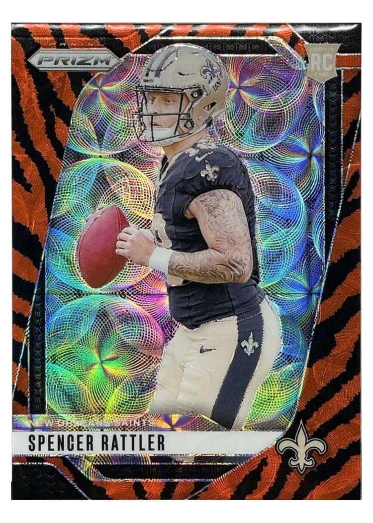 2024 Panini Prizm Base Set Spencer Rattler #388 card