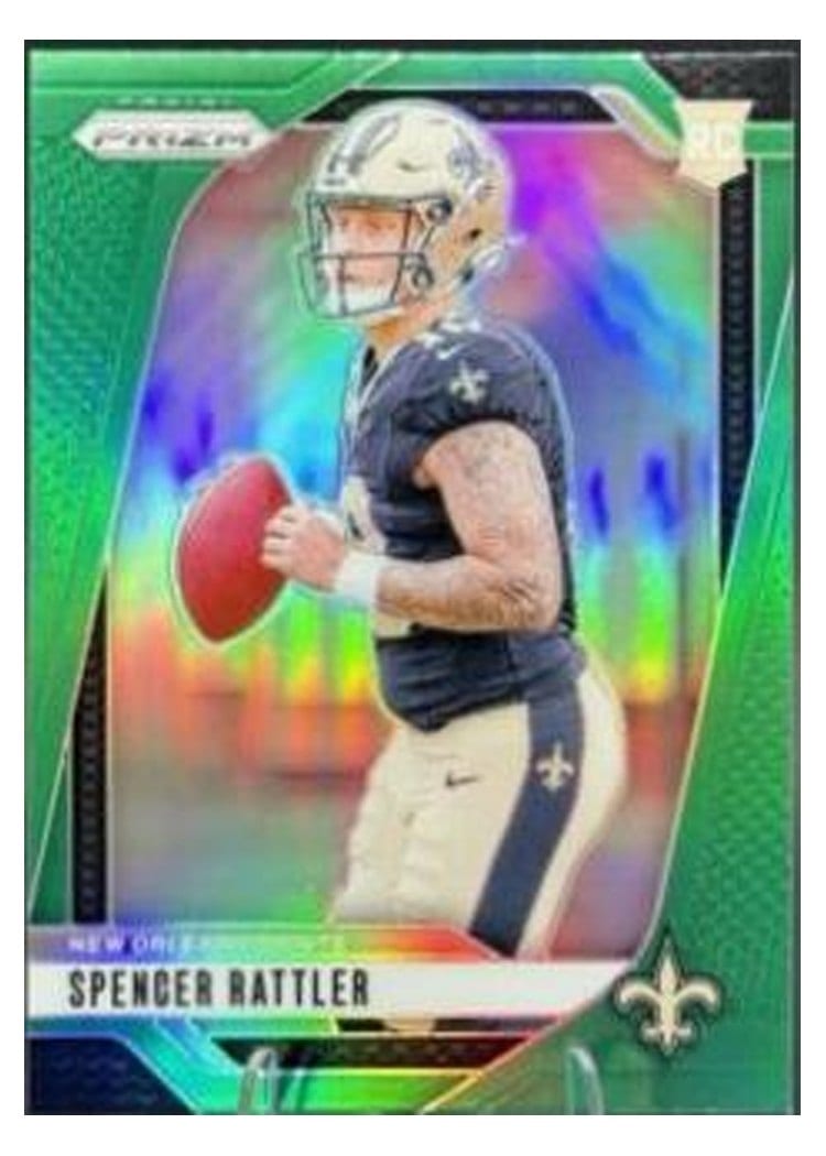 2024 Panini Prizm Base Set Spencer Rattler #388 card