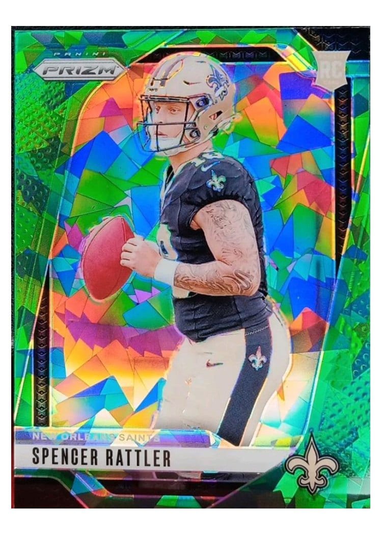 2024 Panini Prizm Base Set Spencer Rattler #388 card