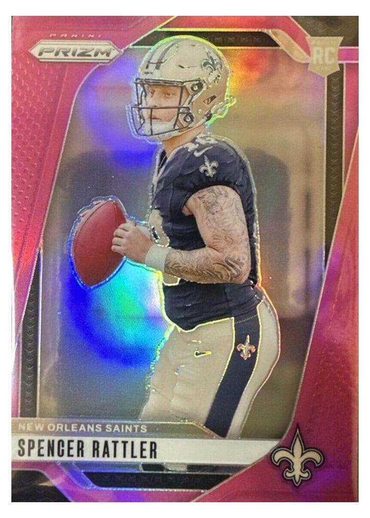 2024 Panini Prizm Base Set Spencer Rattler #388 card
