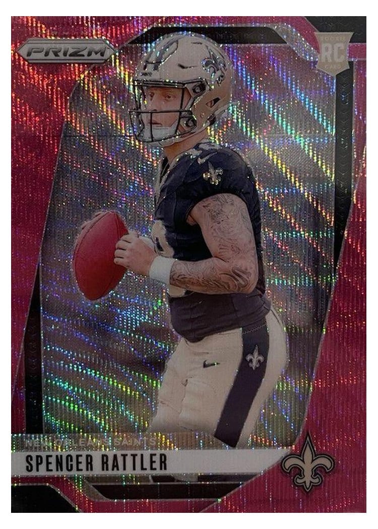 2024 Panini Prizm Base Set Spencer Rattler #388 card