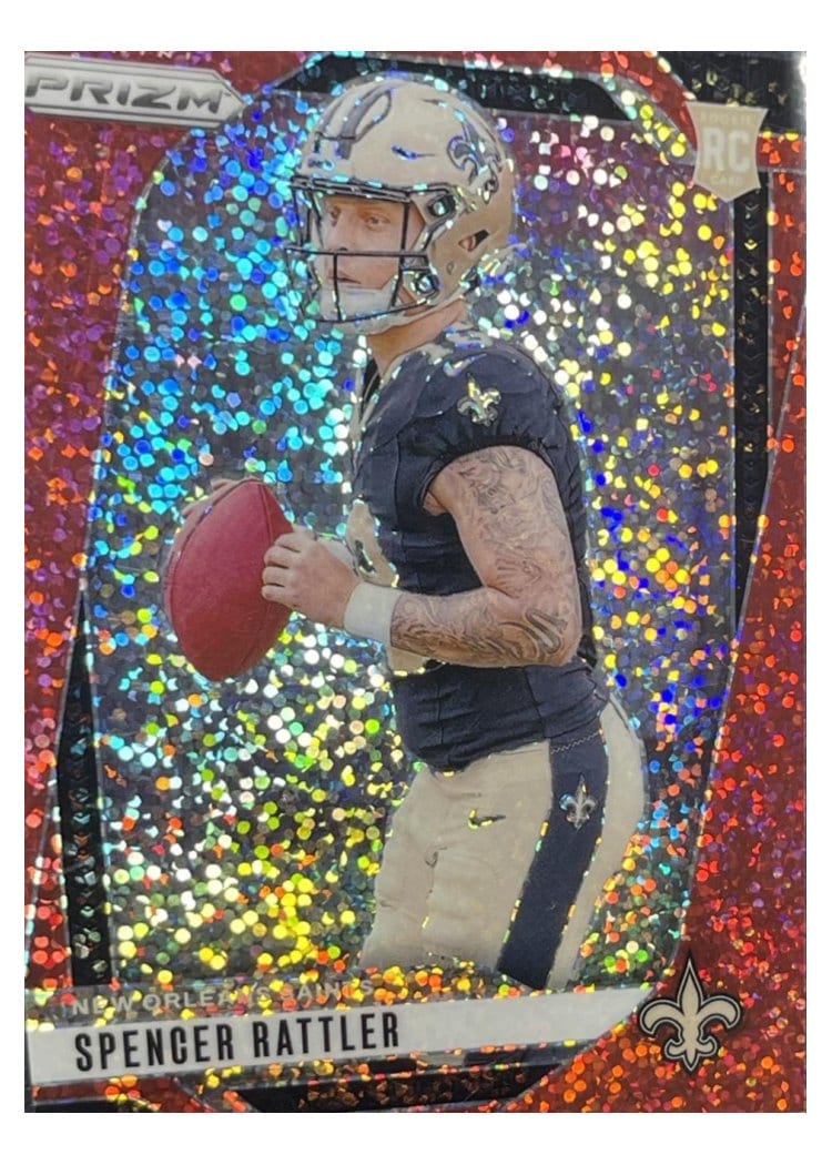 2024 Panini Prizm Base Set Spencer Rattler #388 card