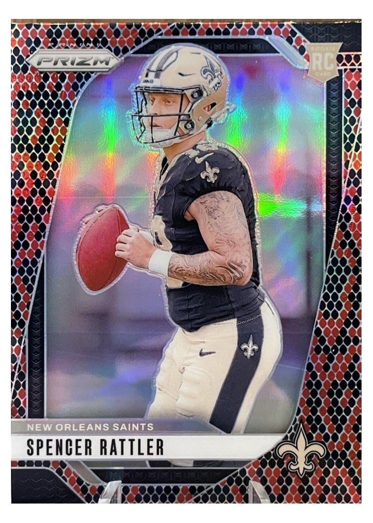 2024 Panini Prizm Base Set Spencer Rattler #388 card