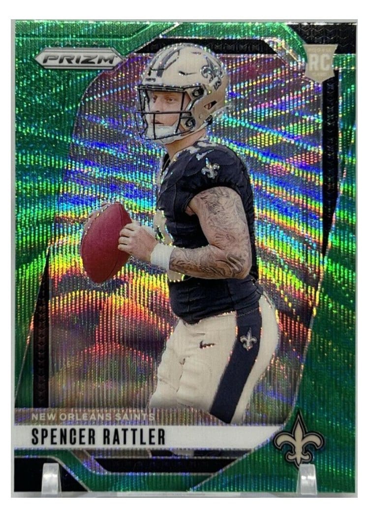 2024 Panini Prizm Base Set Spencer Rattler #388 card