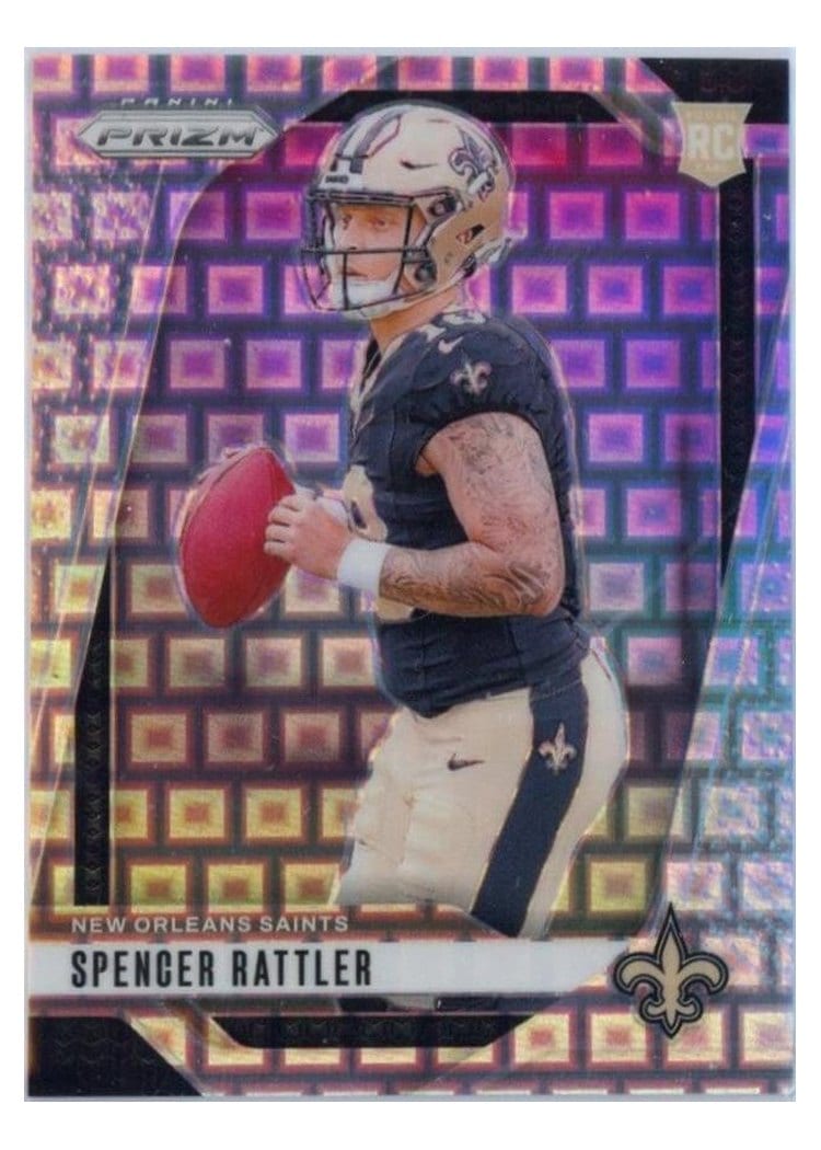 2024 Panini Prizm Base Set Spencer Rattler #388 card