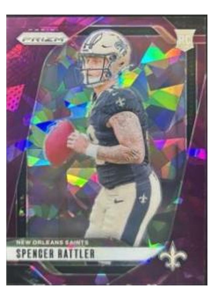 2024 Panini Prizm Base Set Spencer Rattler #388 card
