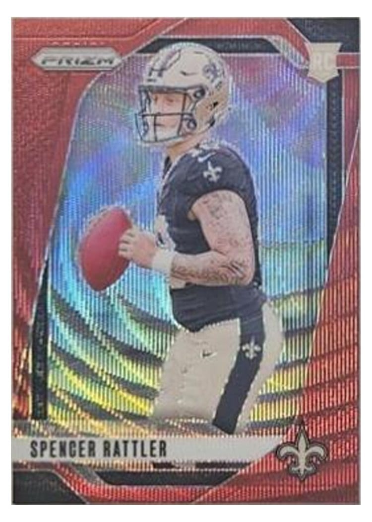 2024 Panini Prizm Base Set Spencer Rattler #388 card