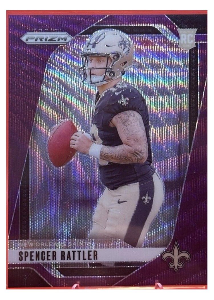 2024 Panini Prizm Base Set Spencer Rattler #388 card