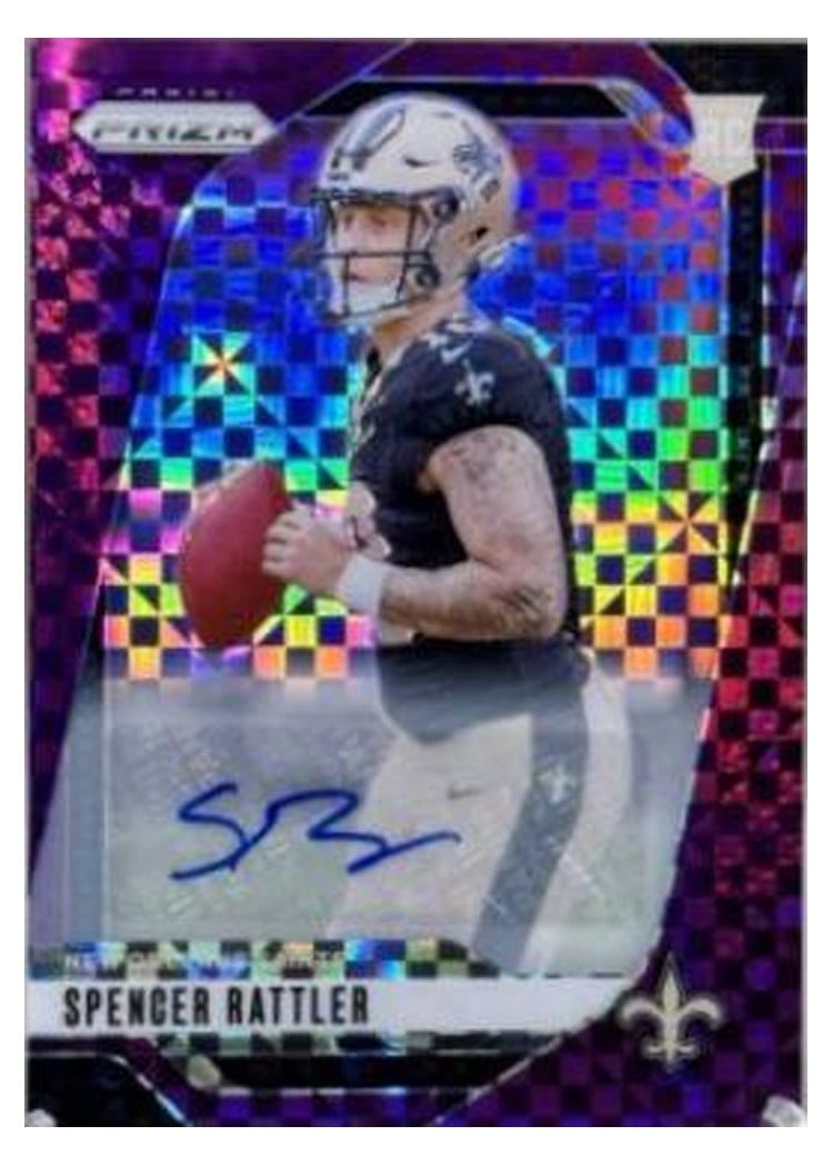 2024 Panini Prizm Base Set Spencer Rattler #388 card