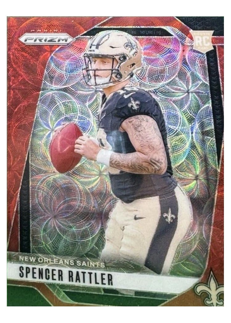 2024 Panini Prizm Base Set Spencer Rattler #388 card