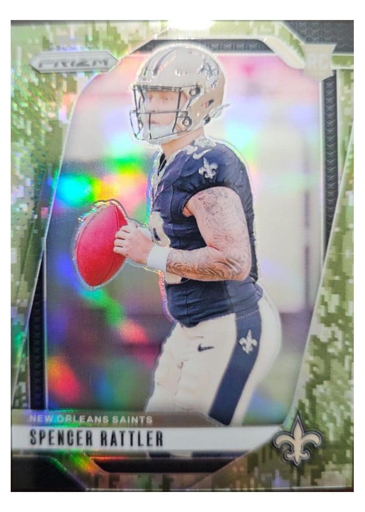 2024 Panini Prizm Base Set Spencer Rattler #388 card