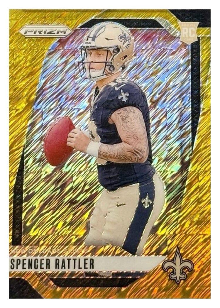 2024 Panini Prizm Base Set Spencer Rattler #388 card
