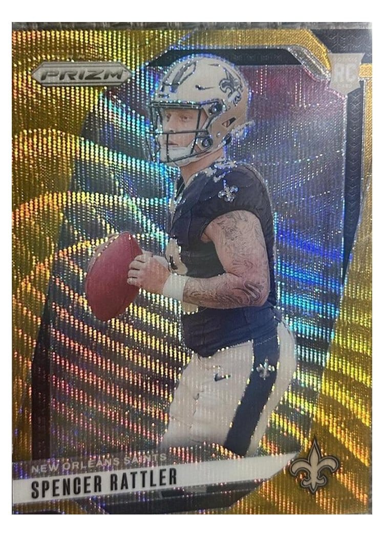 2024 Panini Prizm Base Set Spencer Rattler #388 card