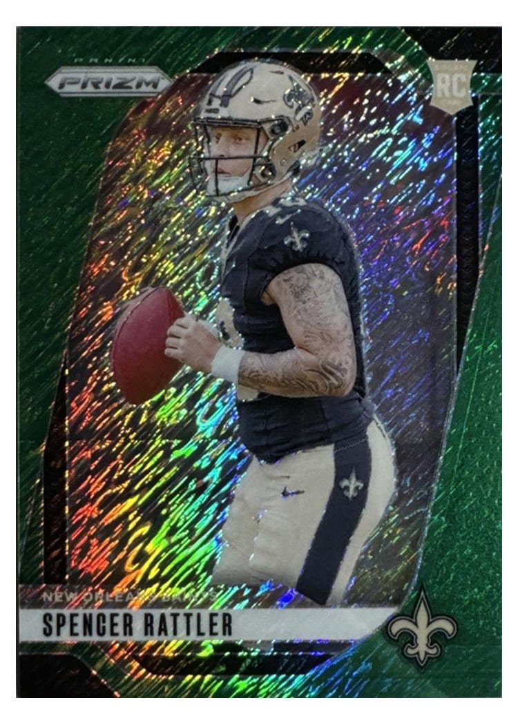 2024 Panini Prizm Base Set Spencer Rattler #388 card