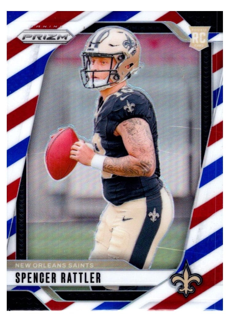 2024 Panini Prizm Base Set Spencer Rattler #388 card