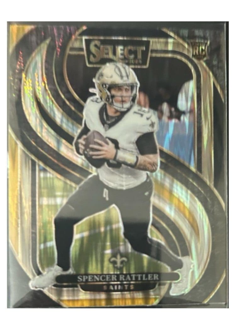 2024 Panini Select Base Set Spencer Rattler #130 card