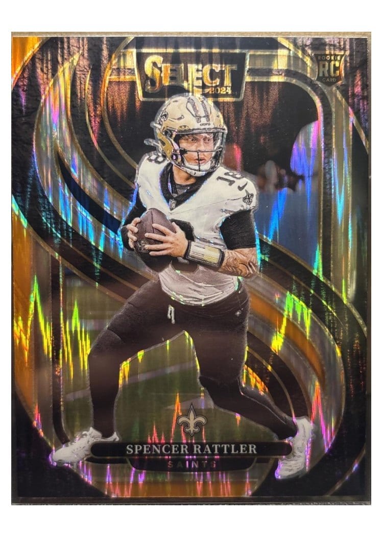 2024 Panini Select Base Set Spencer Rattler #130 card