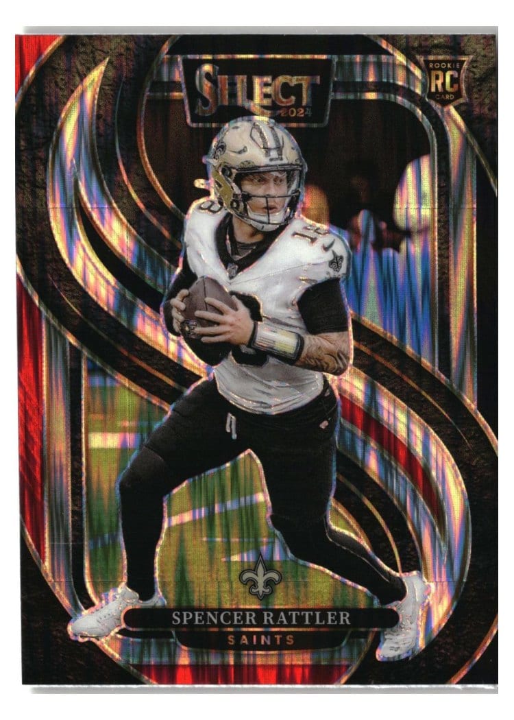 2024 Panini Select Base Set Spencer Rattler #130 card
