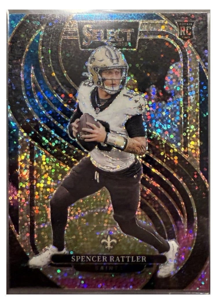 2024 Panini Select Base Set Spencer Rattler #130 card