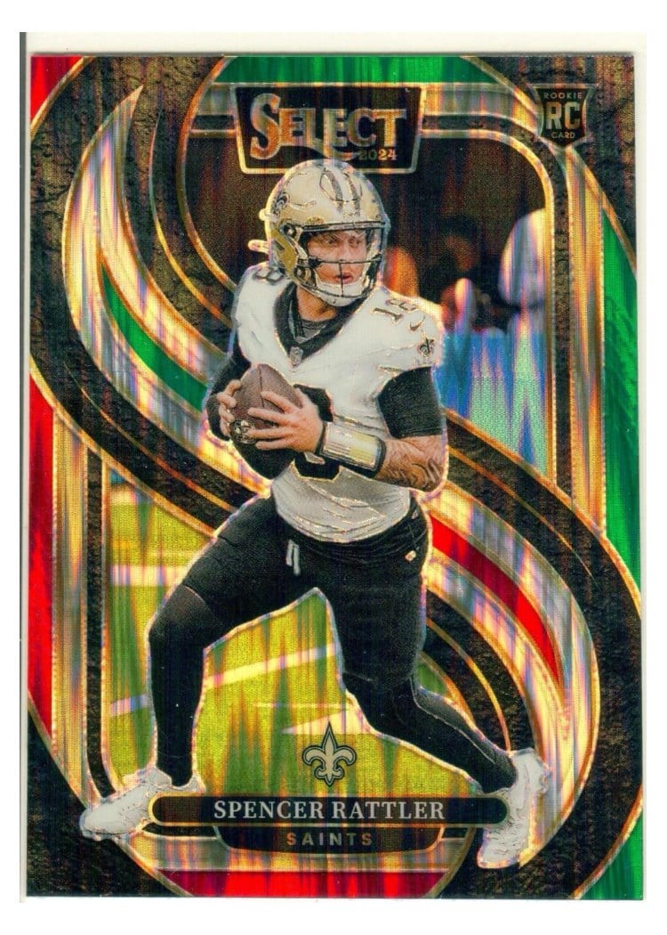 2024 Panini Select Base Set Spencer Rattler #130 card