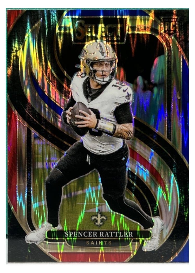 2024 Panini Select Base Set Spencer Rattler #130 card