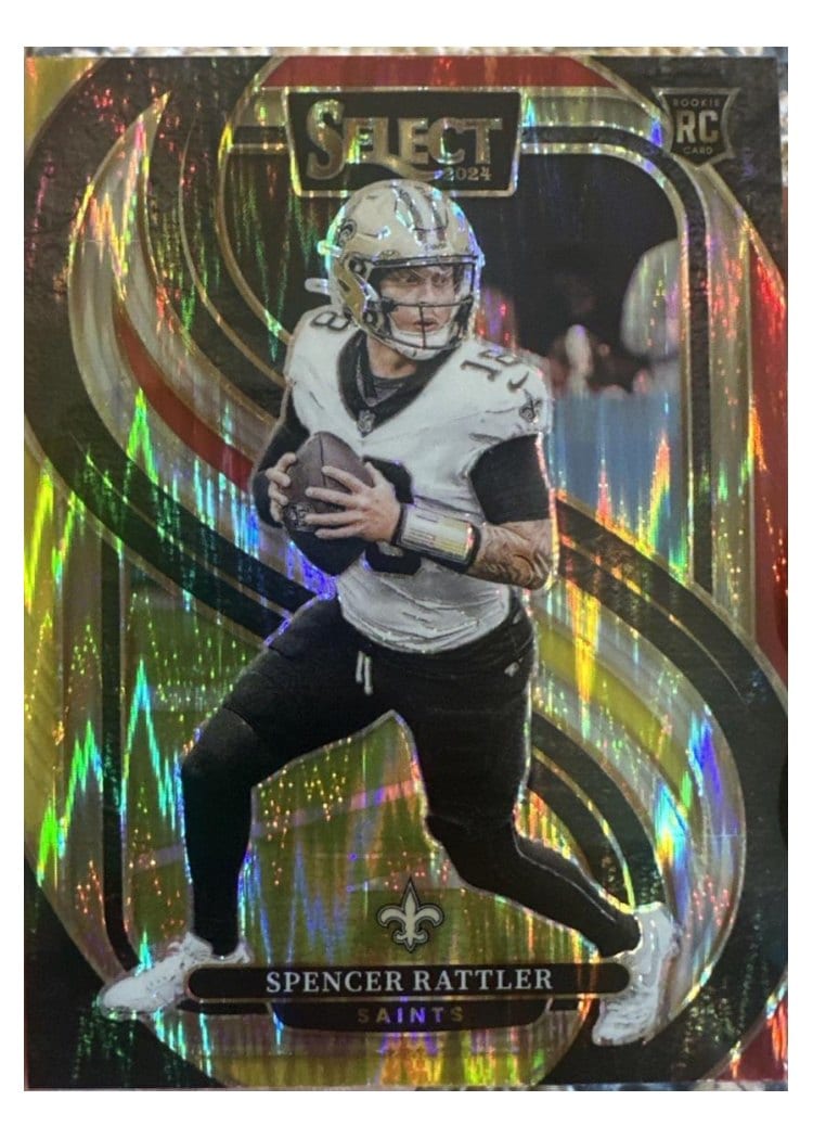 2024 Panini Select Base Set Spencer Rattler #130 card