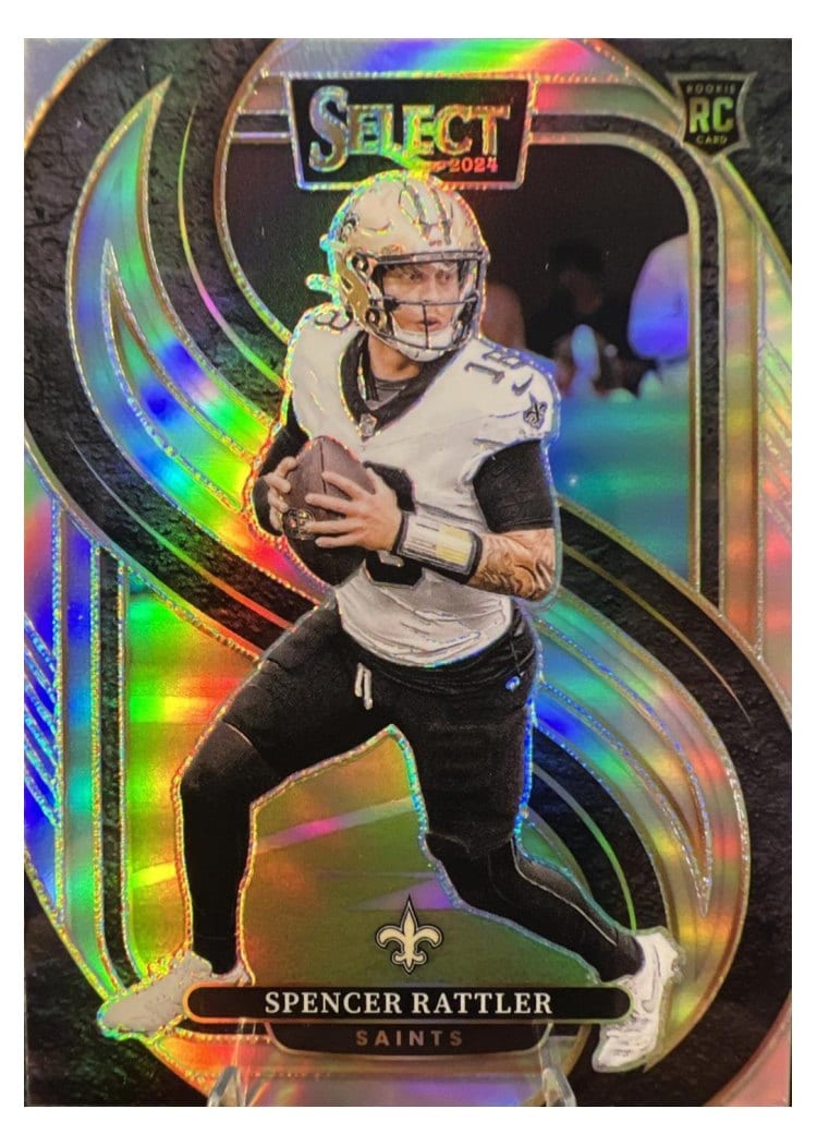 2024 Panini Select Base Set Spencer Rattler #130 card