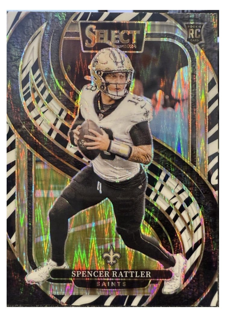 2024 Panini Select Base Set Spencer Rattler #130 card