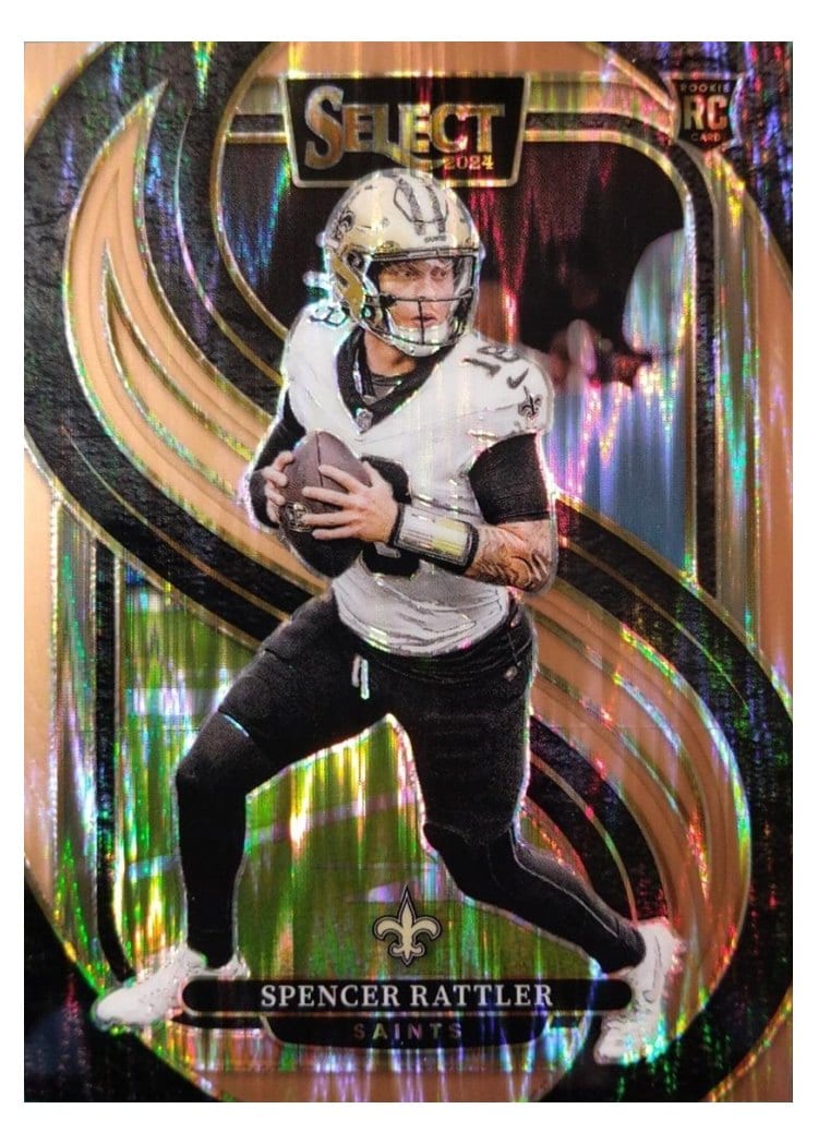 2024 Panini Select Base Set Spencer Rattler #130 card