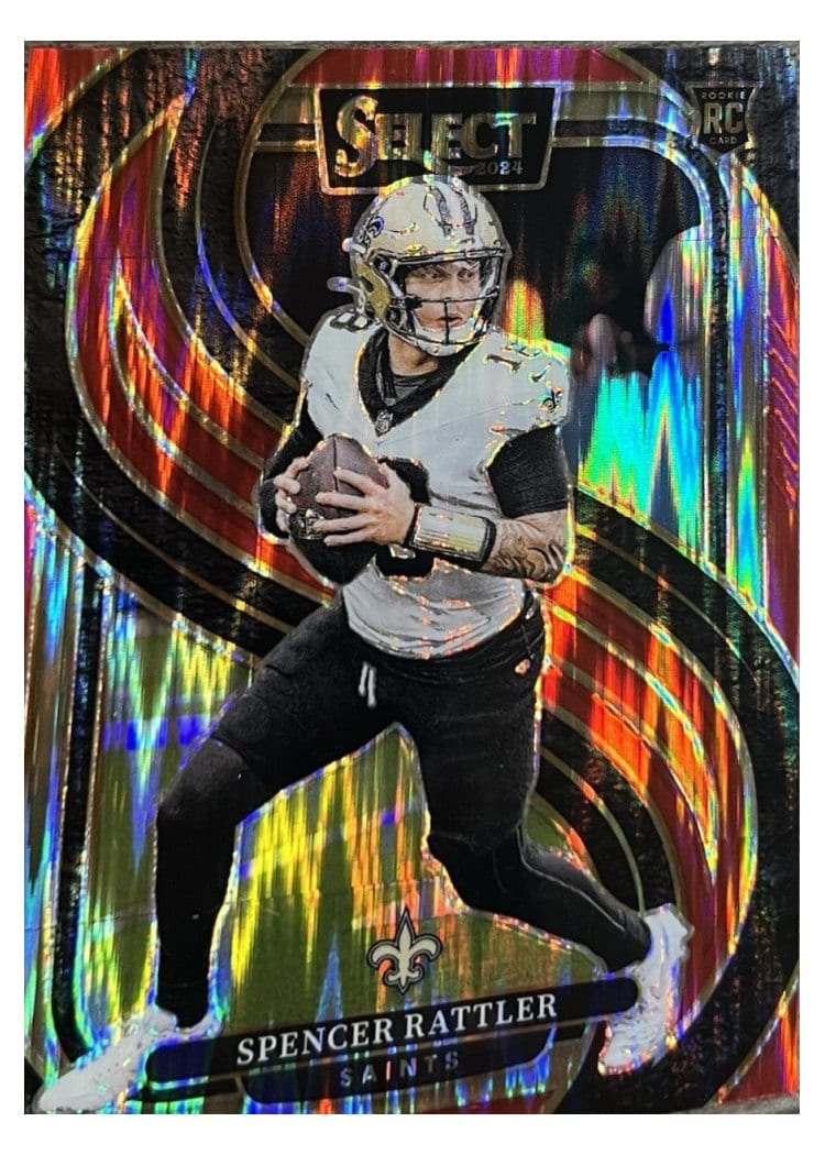 2024 Panini Select Base Set Spencer Rattler #130 card