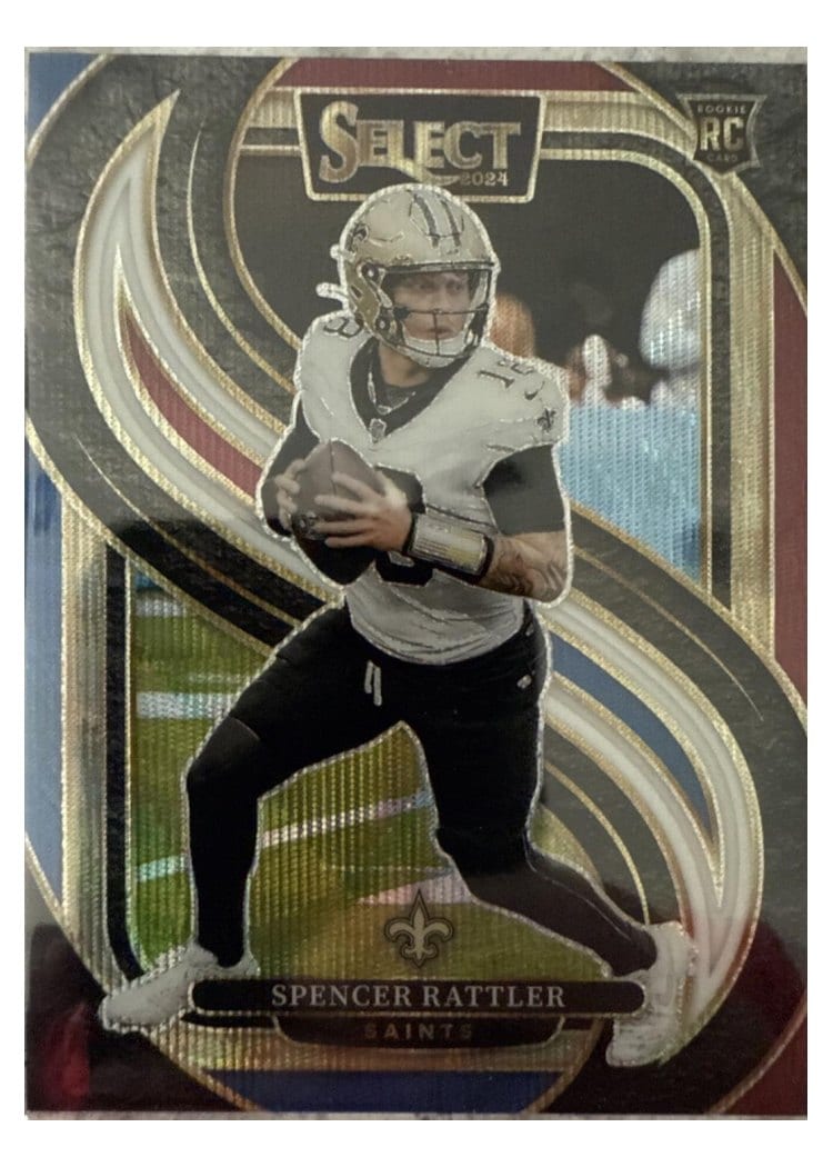 2024 Panini Select Base Set Spencer Rattler #130 card