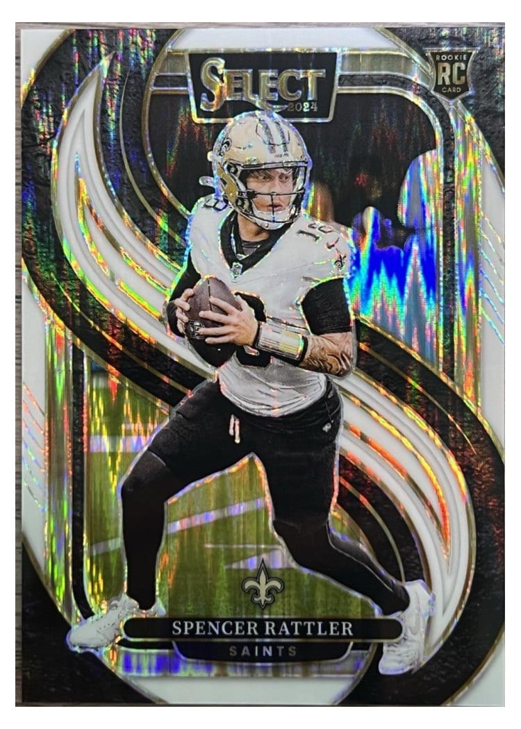 2024 Panini Select Base Set Spencer Rattler #130 card