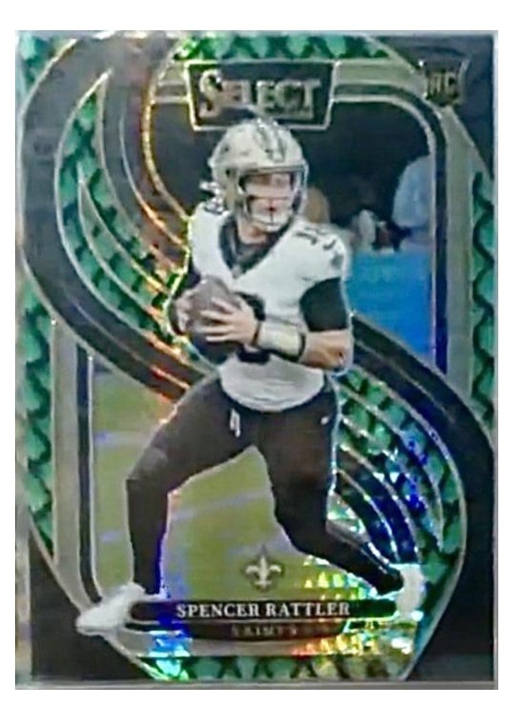 2024 Panini Select Base Set Spencer Rattler #130 card