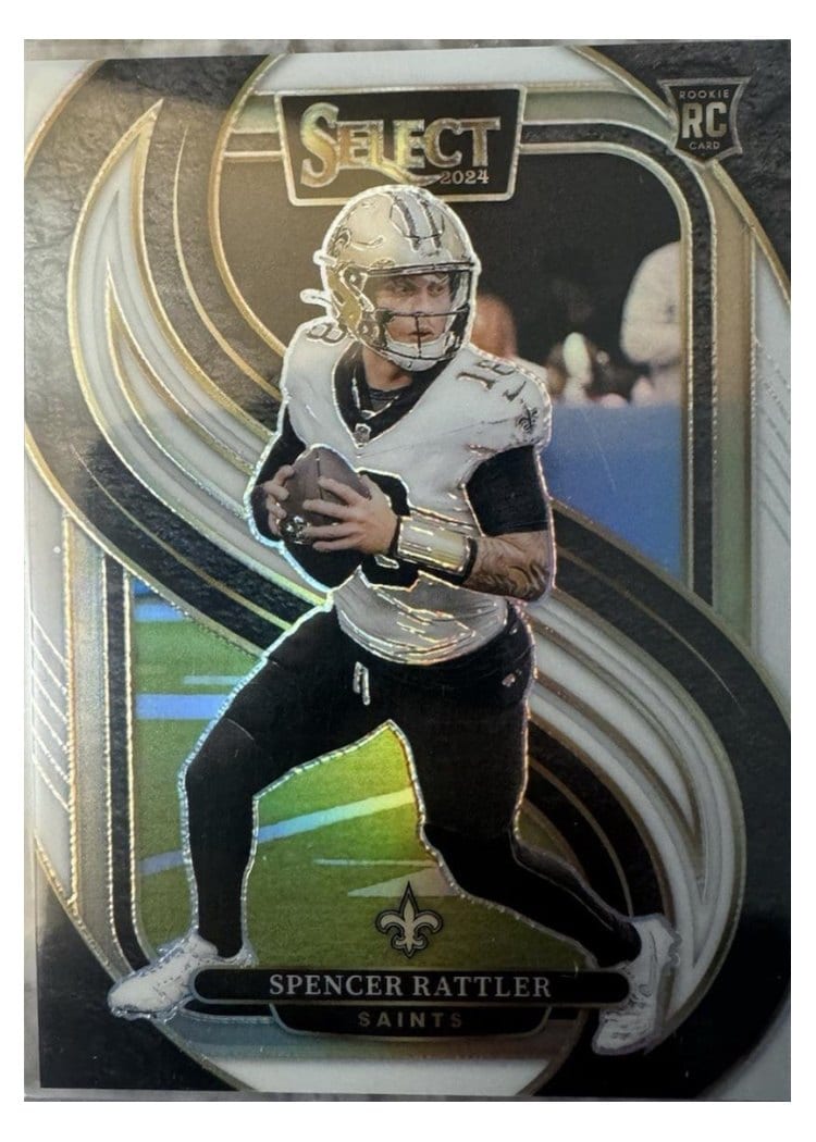 2024 Panini Select Base Set Spencer Rattler #130 card