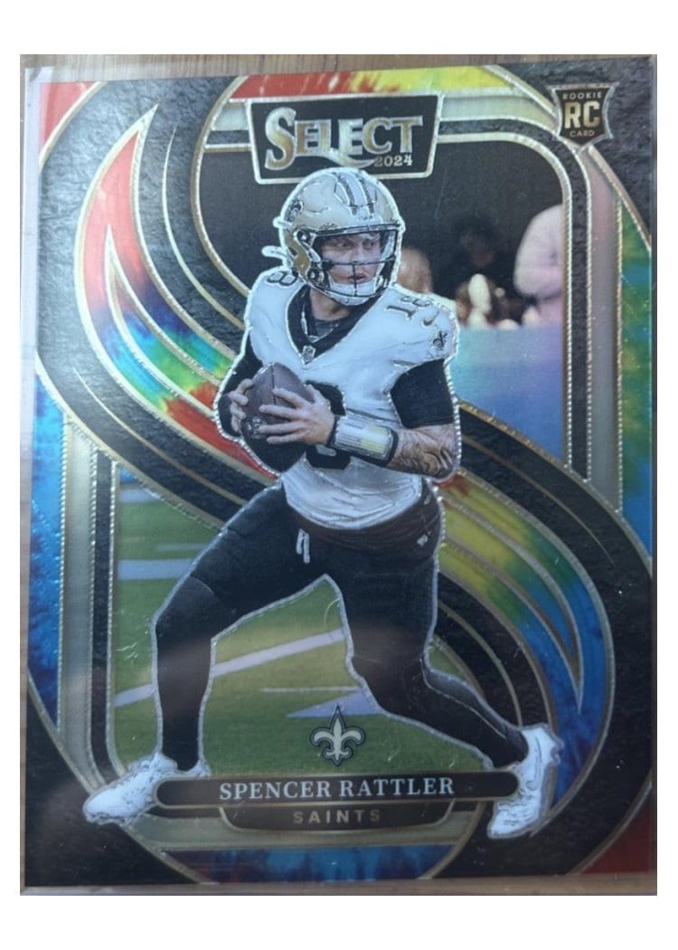 2024 Panini Select Base Set Spencer Rattler #130 card