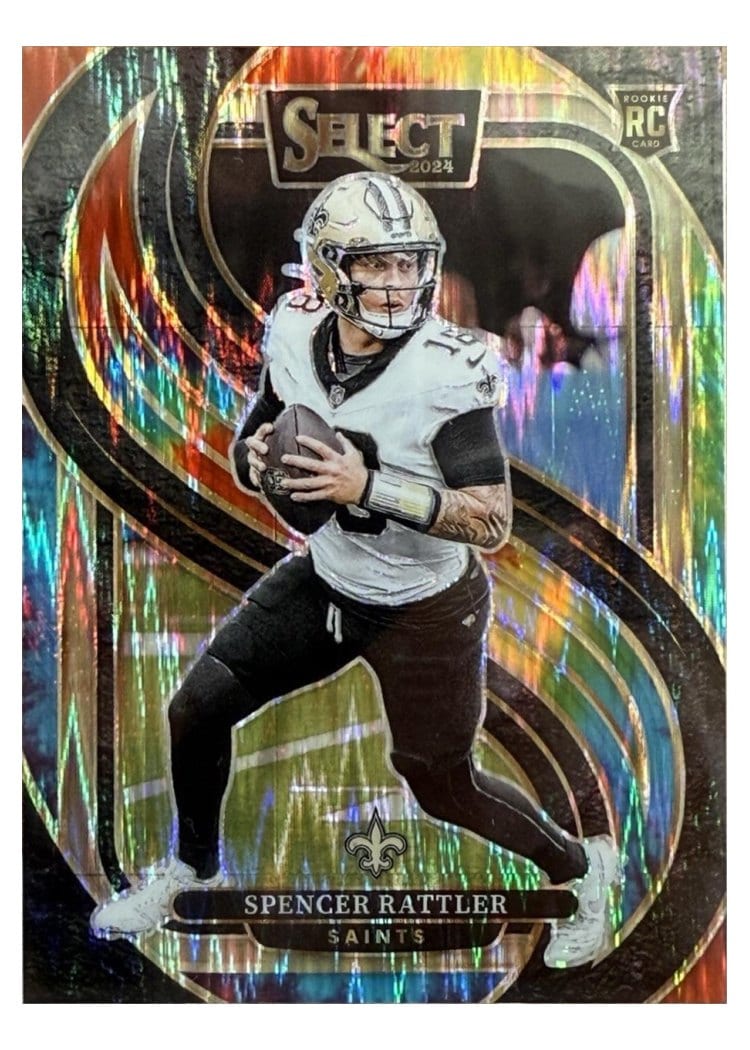 2024 Panini Select Base Set Spencer Rattler #130 card