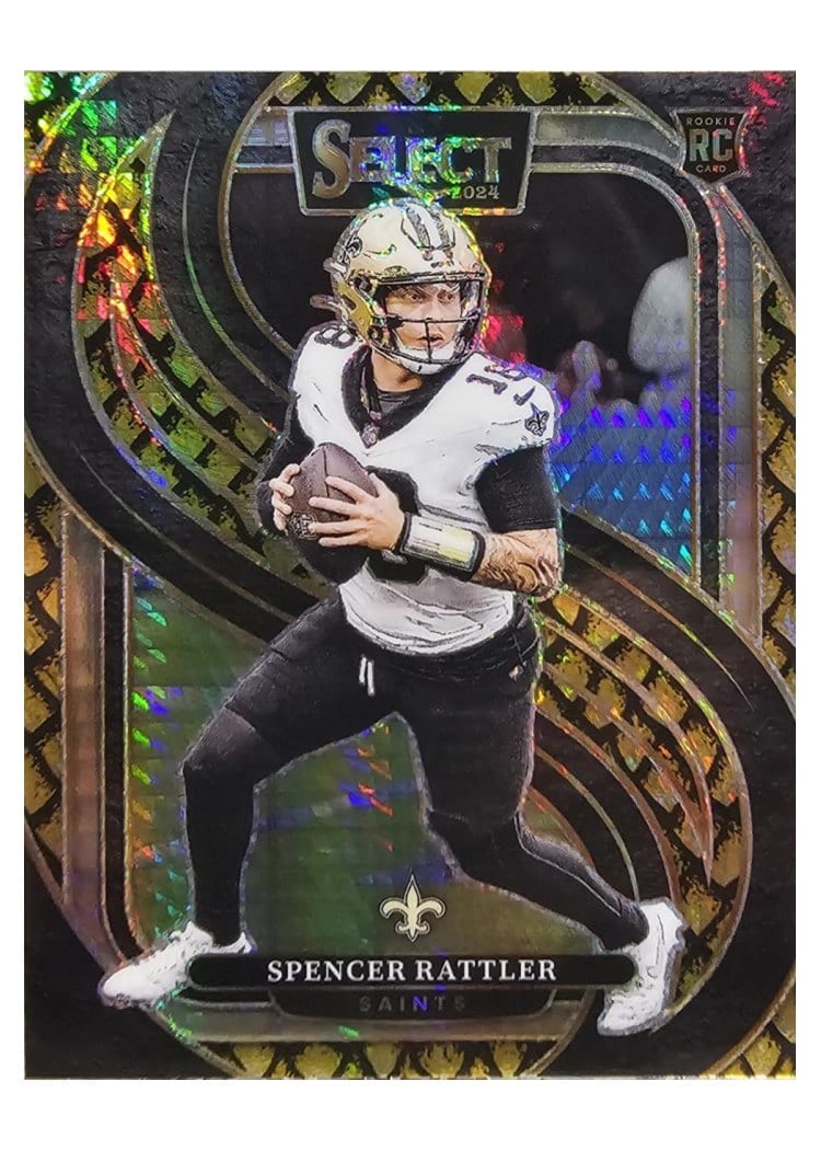 2024 Panini Select Base Set Spencer Rattler #130 card