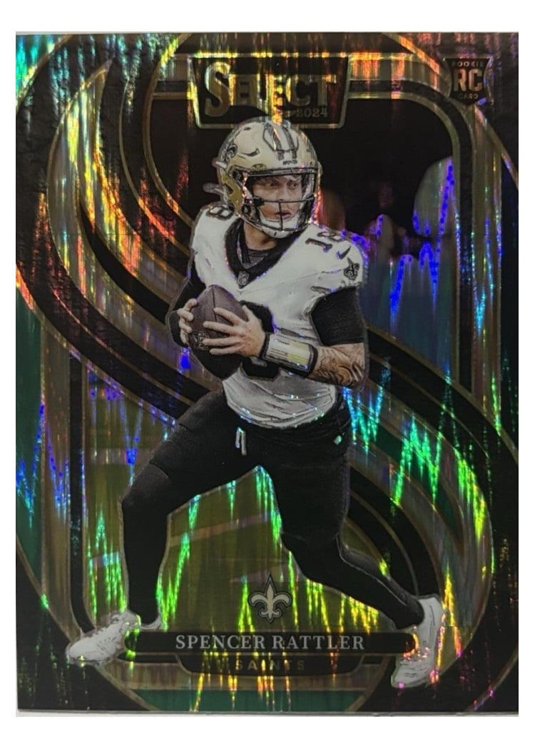 2024 Panini Select Base Set Spencer Rattler #130 card