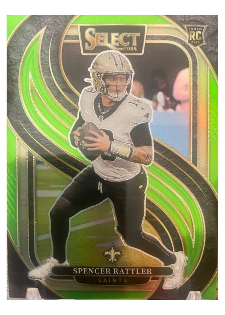 2024 Panini Select Base Set Spencer Rattler #130 card
