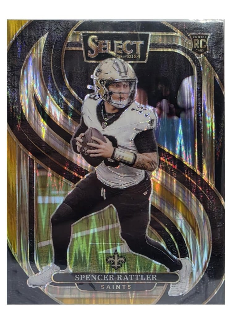 2024 Panini Select Base Set Spencer Rattler #130 card