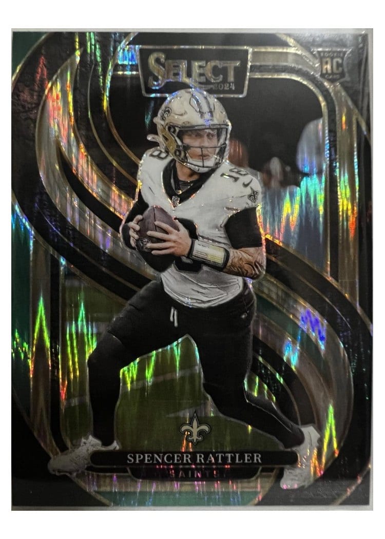 2024 Panini Select Base Set Spencer Rattler #130 card